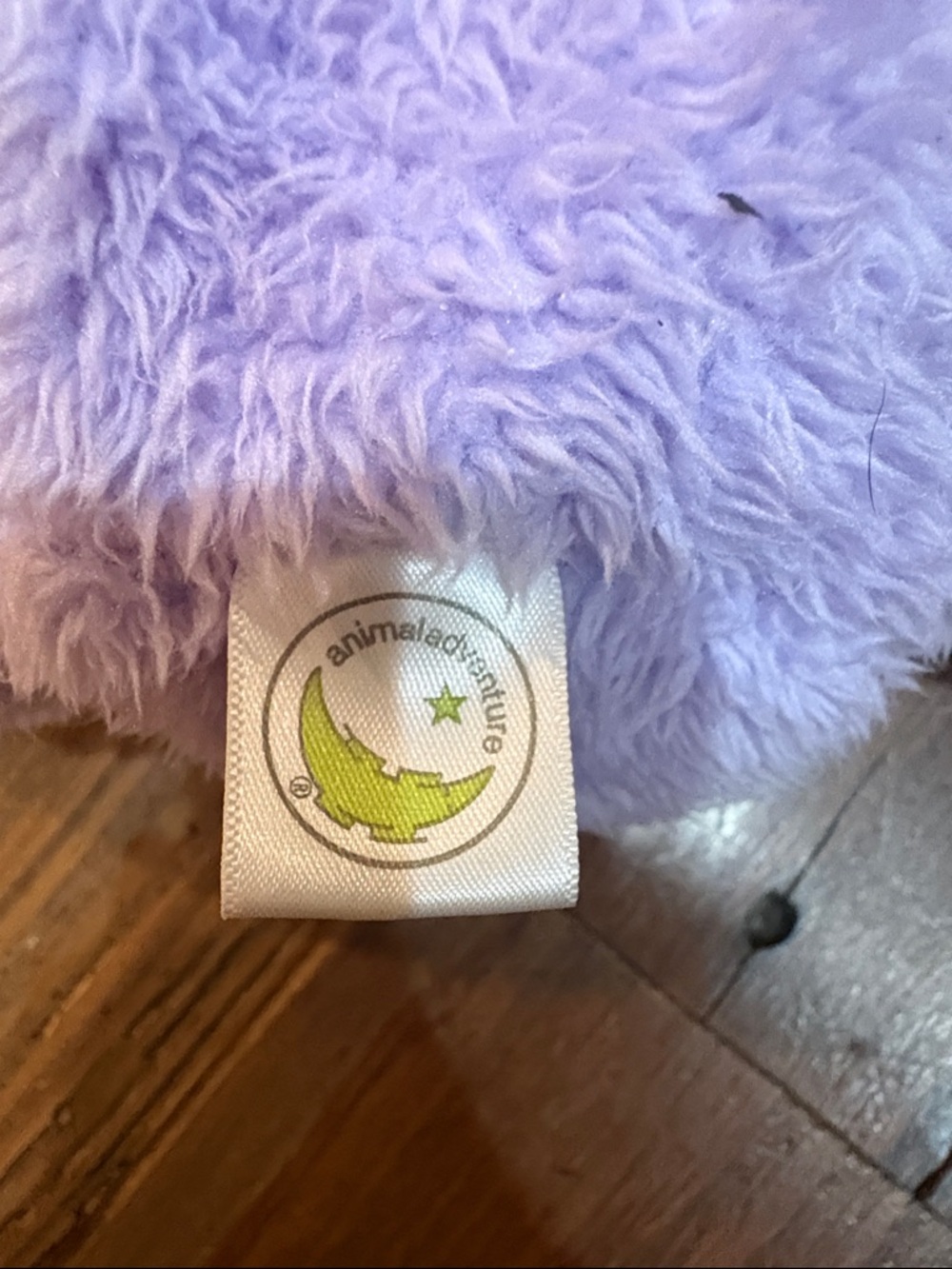 Lavender Plush Monkey Stuffed Animal - Soft Snuggle Toy - Picture 3 of 4